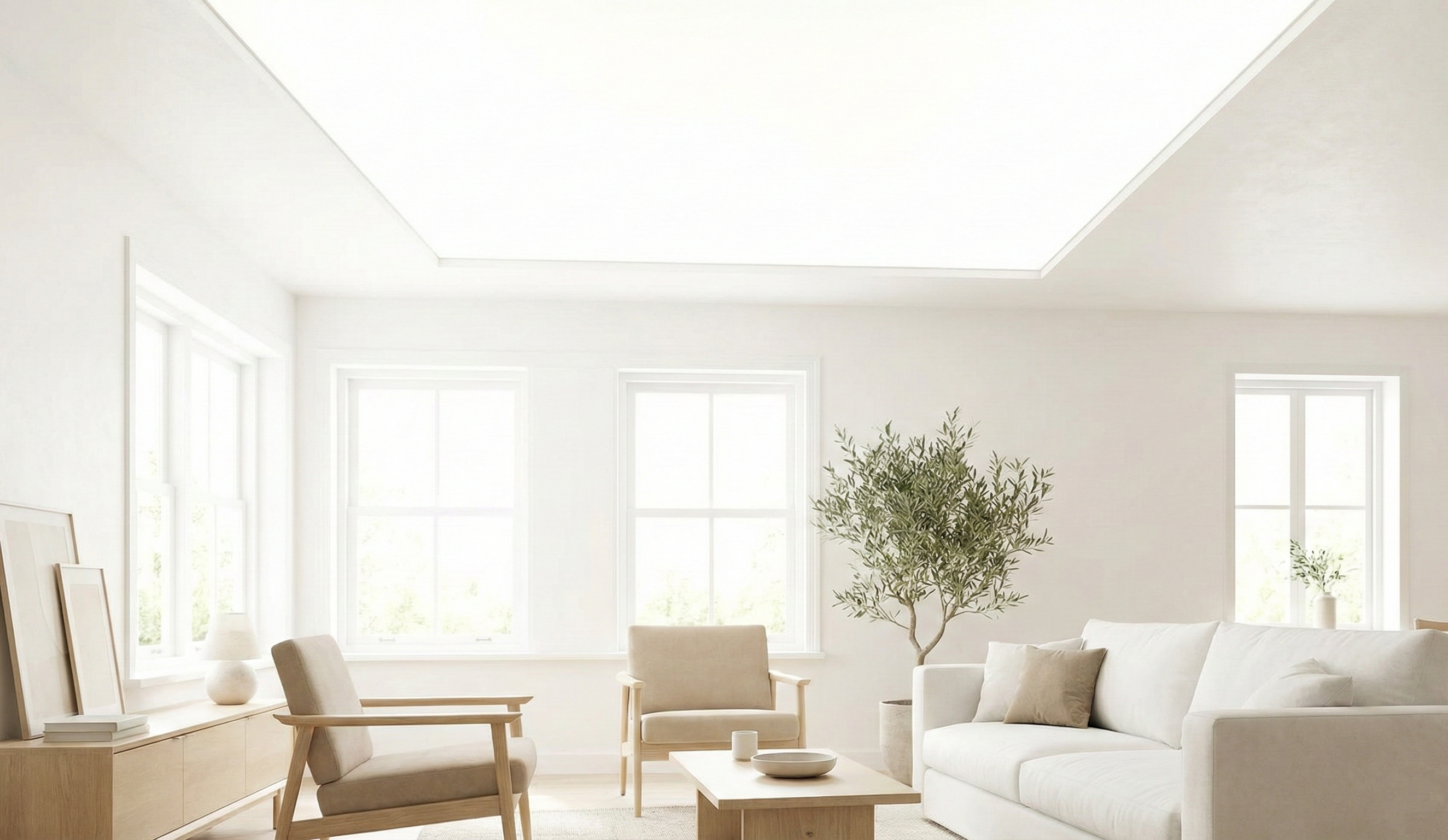 White of Ceiling Room