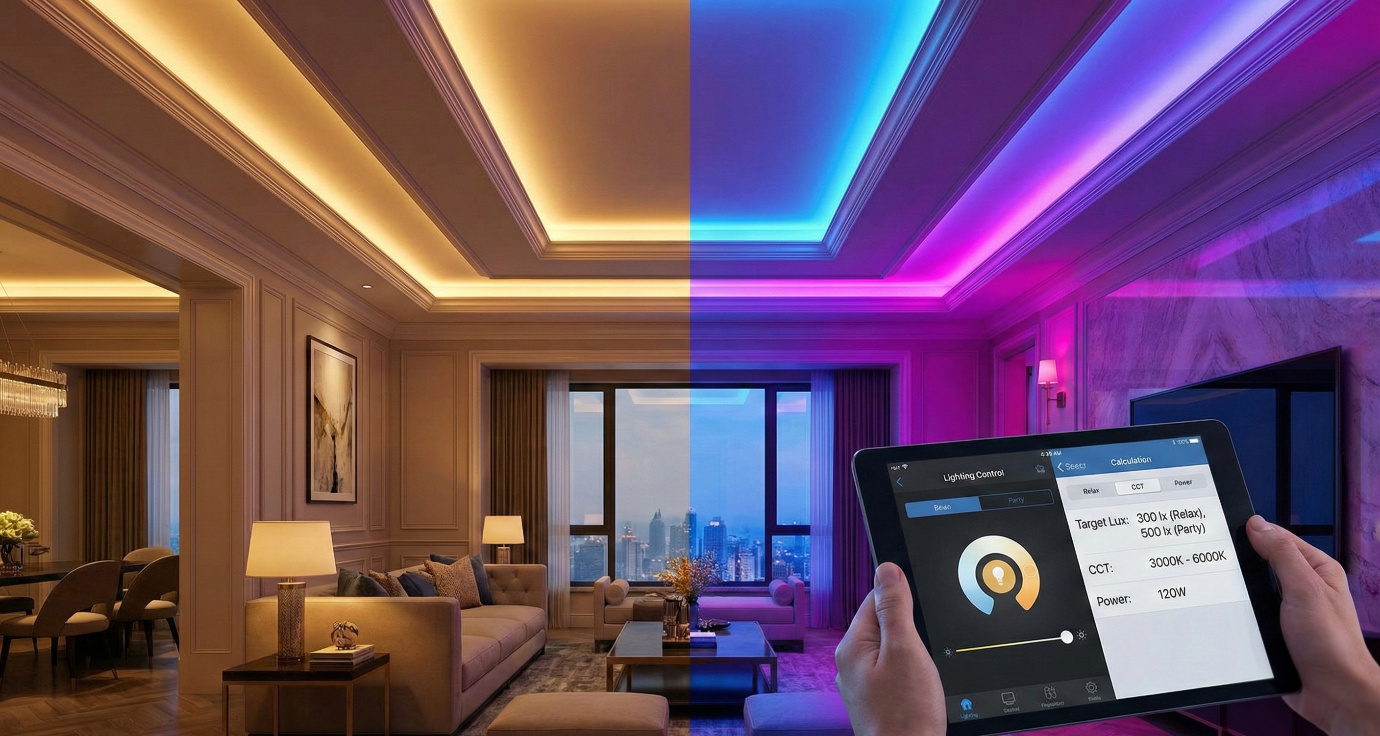 งานฝ้าหลุมซ่อนไฟ